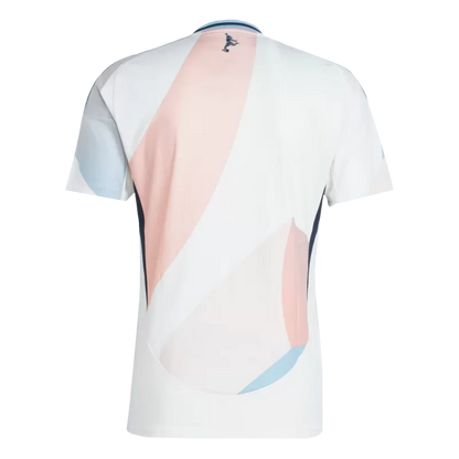 Camiseta de fútbol visitante de España para la Eurocopa femenina 2025