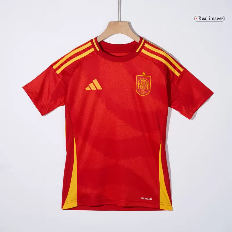 Camiseta de fútbol local de España para niños (camiseta, pantalón corto y calcetines) 2024/25