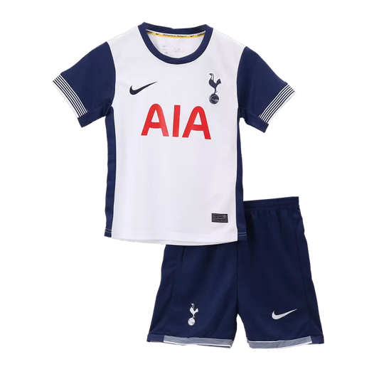 Camiseta de fútbol local del Tottenham Hotspur para niños 2024/25 (Camiseta + Pantalones cortos)