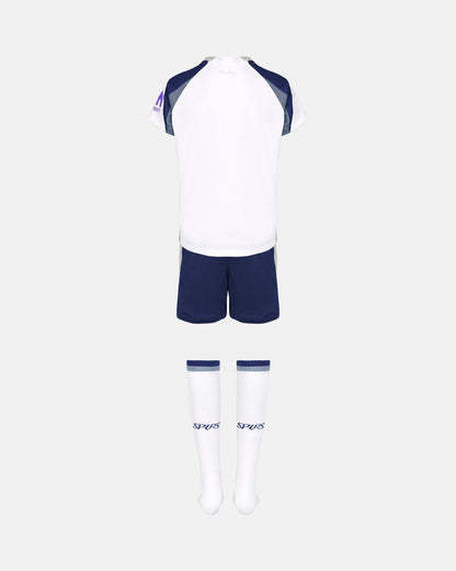 Camiseta de fútbol local del Tottenham Hotspur para niño 2025/26 (Camiseta + Pantalón corto + Calcetines)