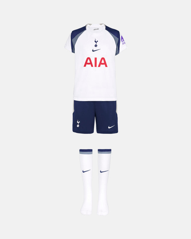 Camiseta de fútbol local del Tottenham Hotspur para niño 2025/26 (Camiseta + Pantalón corto + Calcetines)
