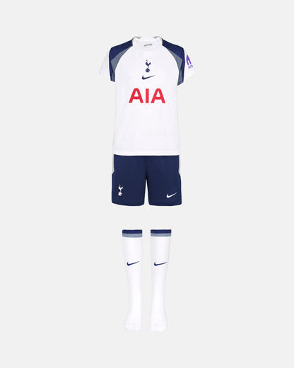Camiseta de fútbol local del Tottenham Hotspur para niño 2025/26 (Camiseta + Pantalón corto + Calcetines)