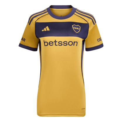 Camiseta de fútbol alternativa de Boca Juniors para mujer 2025/26
