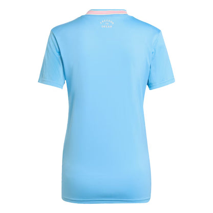 Camiseta de fútbol de visitante del Inter Miami CF para mujer 2025