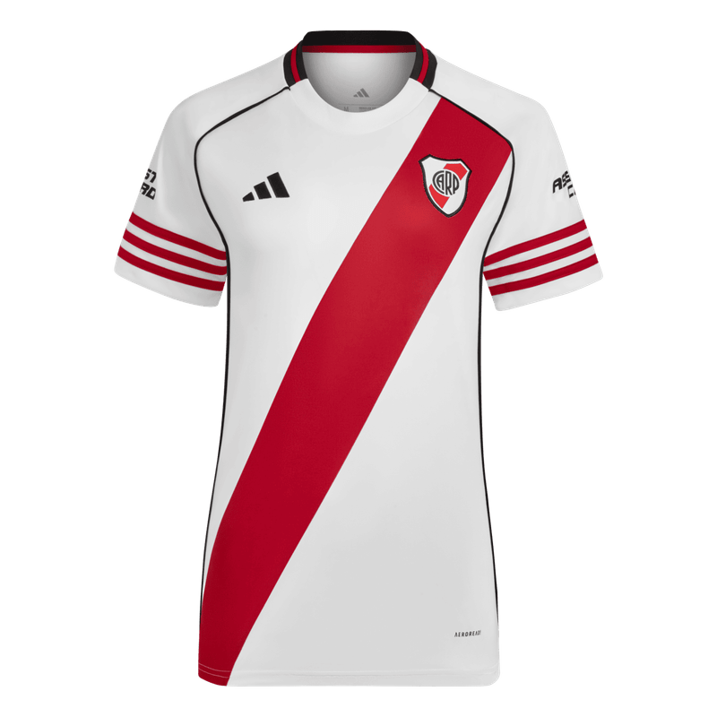 Camiseta de fútbol local de River Plate para mujer 2025/26