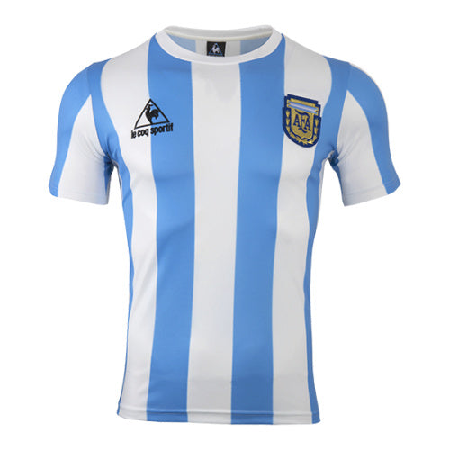 Argentina Home Retro Soccer Jersey 1986