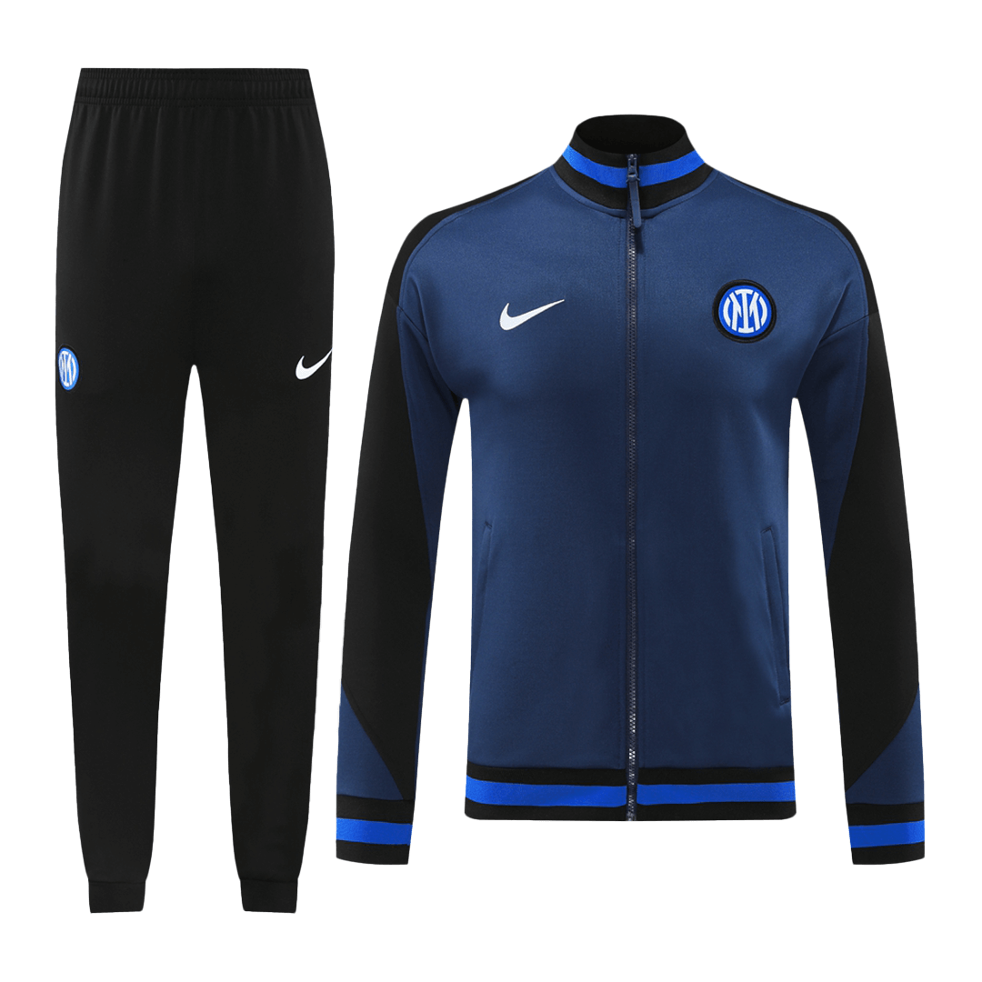 Inter Milan Training Jacket Kit (Jacket+Pants) 2024/25 Top Soccer Jerseys Store