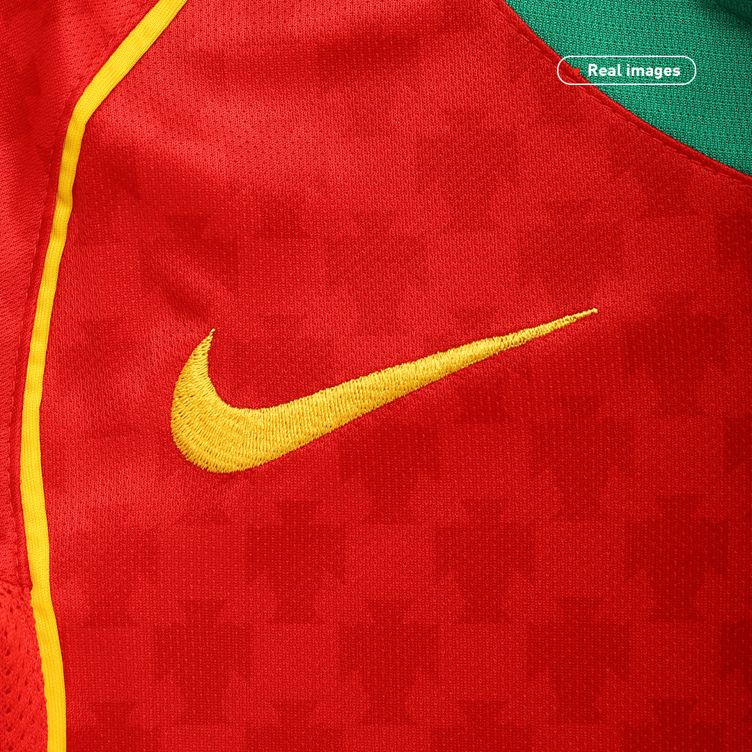 Camiseta Retro Futbol Portugal Local 2004 - Final Eurocopa
