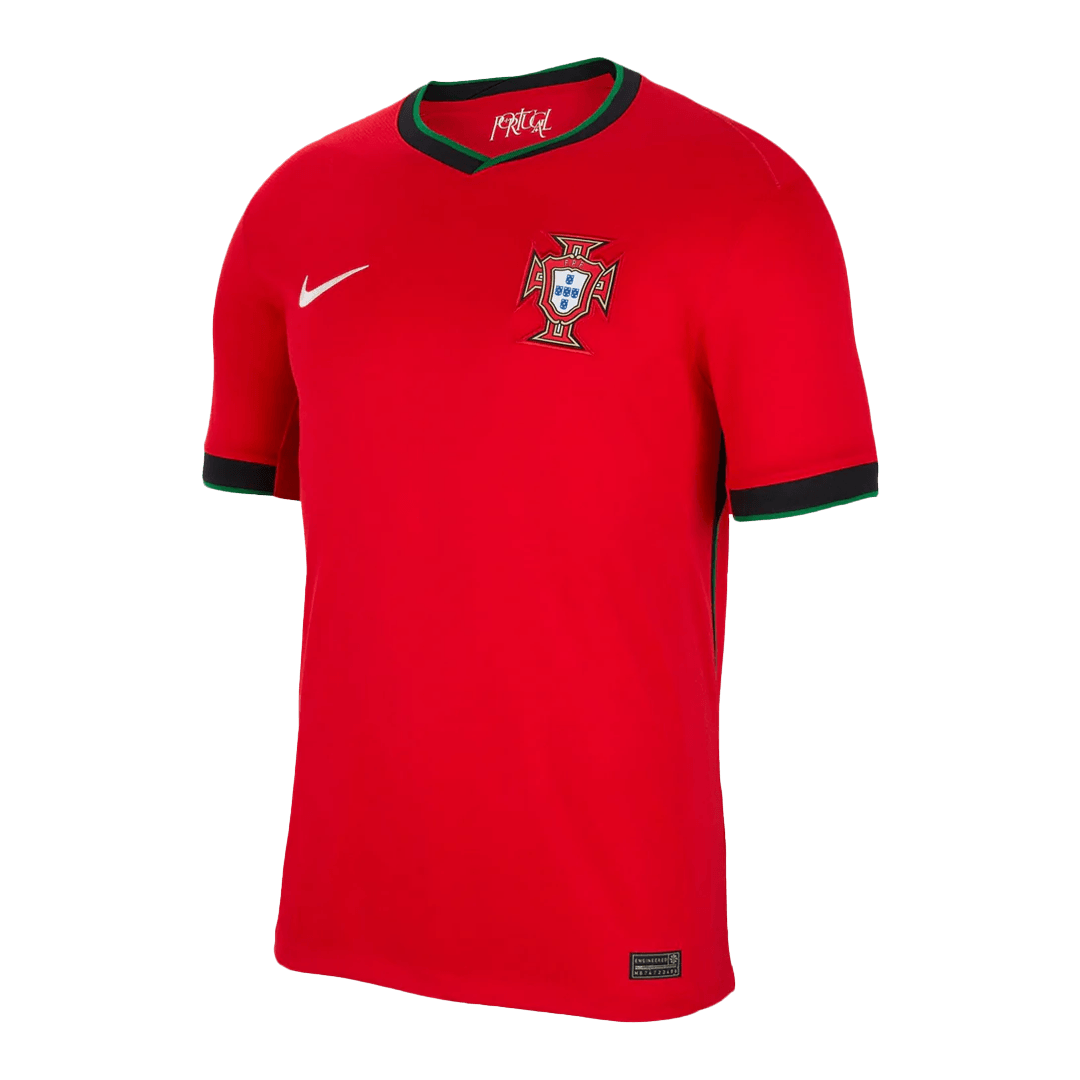 [Supercalidad] Camiseta local de Portugal para hombre, kit completo, Eurocopa 2024