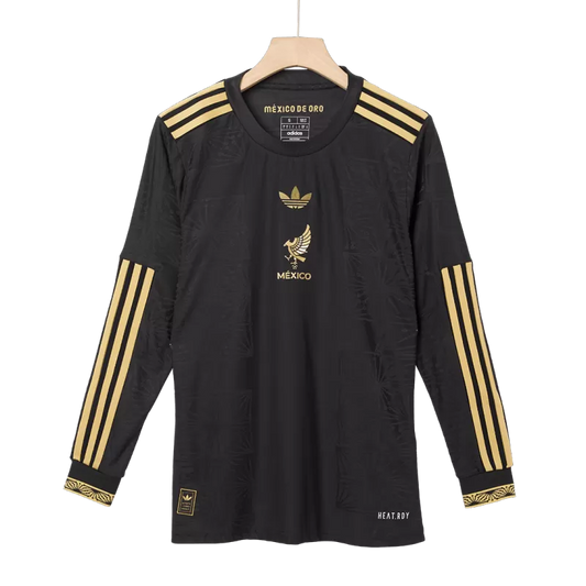 Versión Jugador México Tercera Equipación Visitante Manga Larga 2025- Copa Oro