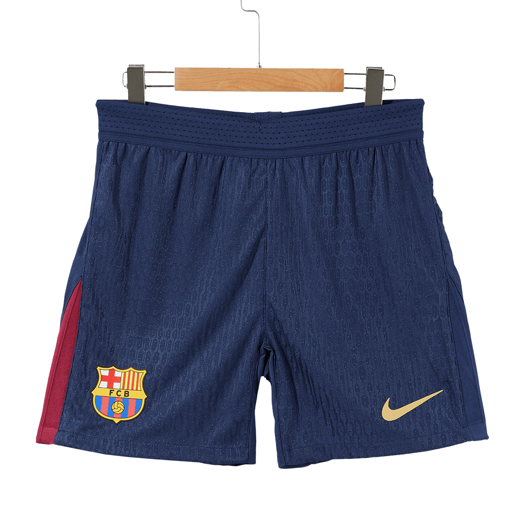 Player Version Barcelona Home Soccer Shorts 2024/25 Top Soccer Jerseys Store