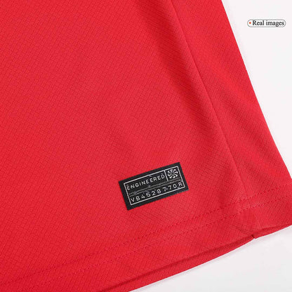 Camiseta local de Portugal para niños (camiseta y pantalón corto) Eurocopa 2024
