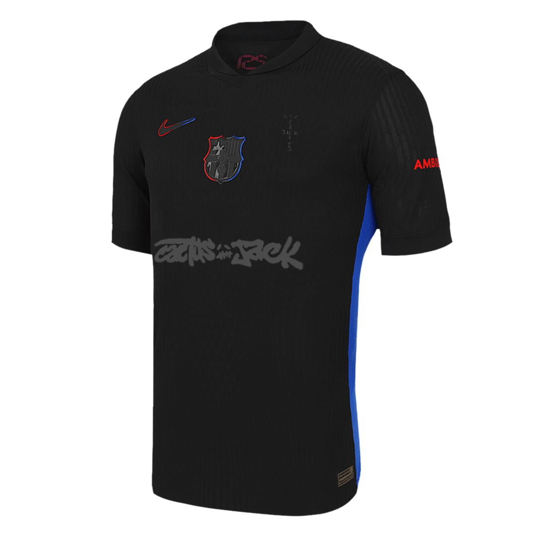 Camiseta de visitante del Barcelona x Travis Scott 2024/25 (versión jugador)
